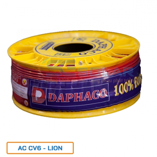 Dây điện AC CV6 - Lion/DAPHACO